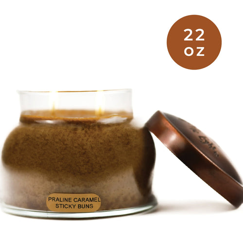 A Cheerful Giver Praline Caramel Sticky Buns - 22 oz Mama Candle