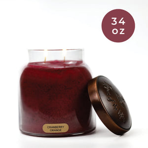 A Cheerful Giver Cranberry Orange Papa Candle 34 oz