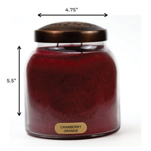 A Cheerful Giver Cranberry Orange Papa Candle 34 oz