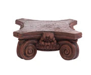 Athens Stone Casting Large Capital Pedestal