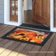 Briarwood Lane Autumn Pumpkin Trio Floral Doormat