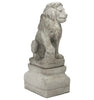 Athens Stone Casting Large Lion Right Paw Up