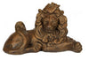 Athens Stone Casting Small Lying Lion