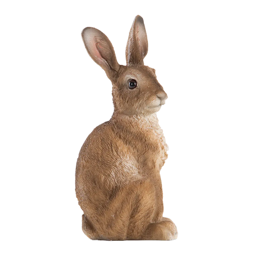 Esschert Design Polyresin Sitting Hare Statue Garden Decor