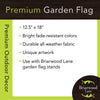 Briarwood Lane Spoiled Dogs Fall Garden Flag