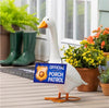 Evergreen Giddy the Goose Hanging Sign Official Porch Patrol