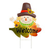 Land & Sea Welcome Scarecrow Stake 36
