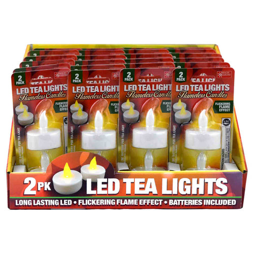 Shawshank 702262 LED Tea Lights 2pk