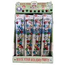 Christmas Necklace, Light-Up Jingle Bell