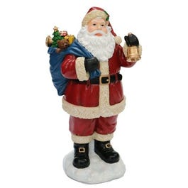 Jolly Santa Table-Top Character, 10.5-In.
