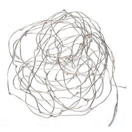 Manhattan LED String Light Set, 50 Red, White, Blue Lights, 17-Ft.