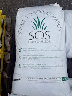 HORSE MANURE COMPOST 2 CUFT