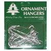 Christmas Ornament Hooks, Silver, 2-1/2-In., 50-Ct.