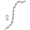 Flower Pot Chain, Black Steel, 18-In., 3-Pk.