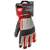 High-Performance Work Gloves, Touchscreen Compatible, Microfiber Suede, XL
