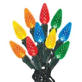 Christmas LED Light Set, C6, Multi, 70-Ct.