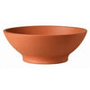 Low Bowl Planter  Clay, 14-In.