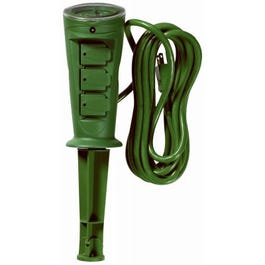 3-Outlet Outdoor Power Strip Timer