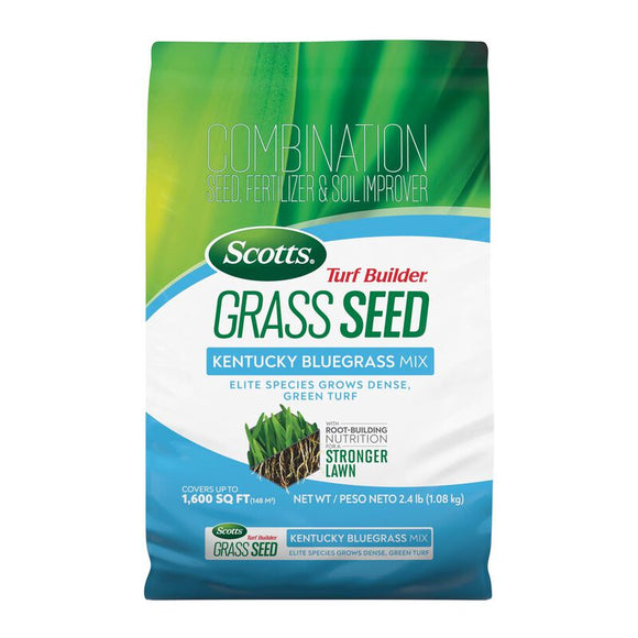 Scotts® Turf Builder® Grass Seed Kentucky Bluegrass Mix 2.4 lbs.