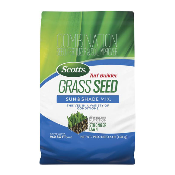 Scotts® Turf Builder® Grass Seed Sun & Shade Mix® 2.4 lbs.