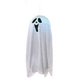 Color-Changing Ghost, LED Lights, 18-In.