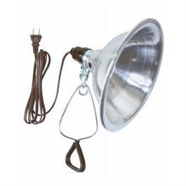 Clamp Utility Light With Reflector, 150-Watts