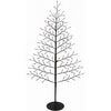 Christmas Lawn Decor, Bare Branch Wall Tree, 140 Twinkling Multi-Color LED Lights, 72-In.