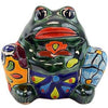 Ceramic Planter, Frog, Double-Fired, Hand-Painted, 7-In.