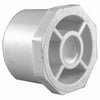 Pipe Reducer Bushing, Spigot x Thread, White, 1.5 x 1.25-in.