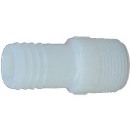 Nylon Male Pipe Thread Insert Adapter, White, 2-In. Male x Insert