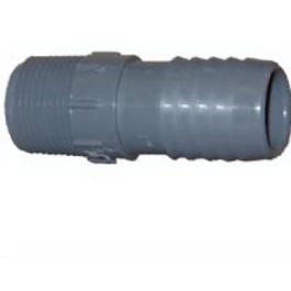 Pipe Fitting, Reducing Male Adapter, 1-In. Insert x 1-1/2 MIP