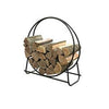 40-Inch Steel Fireplace Log Hoop