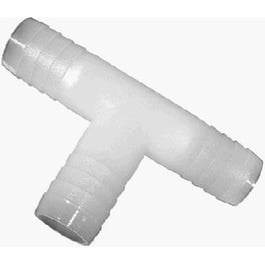 Pipe Fitting, Nylon Hose Barb Tee, 3/8-In. ID