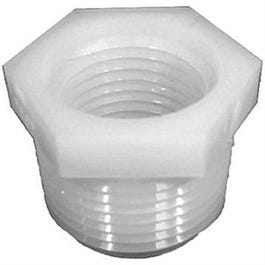 Pipe Fitting, Nylon Hex Bushing, 3/4 MPT x 1/4-In. FPT