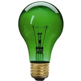 Party Light Bulb, Transparent Green, 25-Watts