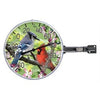 6-Inch Diameter Outdoor Thermometer With Birds Inset