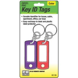 Key I.D. Tag, Swivel Ring, 2-Pk.