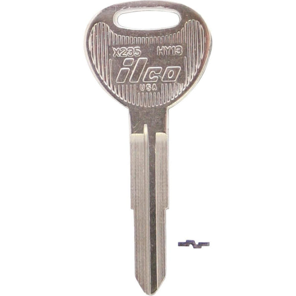 ILCO Hyundai Nickel Plated Automotive Key, HY13 (10-Pack)