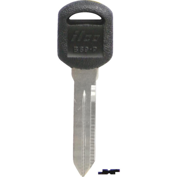 ILCO GM Nickel Plated Automotive Key, B89P (5-Pack)