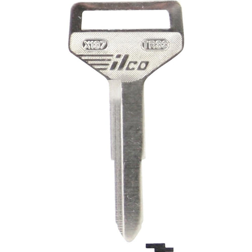 ILCO Toyota Nickel Plated Automotive Key, TR37 (10-Pack)