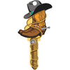 Lucky Line Cowboy Design Decorative House Key, SC1