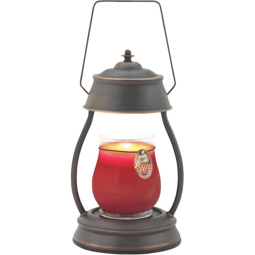 Candle Warmers Oil Rubbed Bronze Metal Hurricane Lantern