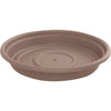 Bloem 12 In. Chocolate Poly Classic Flower Pot Saucer